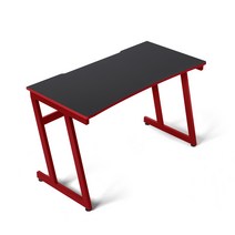 제닉스 ARENA-X ZERO DESK 1200 RED EDTION 1인용 게이밍 컴퓨터 책상, 레드