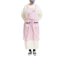 코코면 라벤더 전통 한복 앞치마, 1개