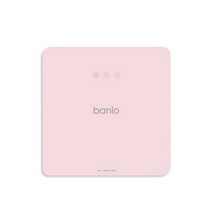 바니오 체중 증감 3 LED 스마트 체중계, banio-300P, 핑크