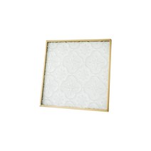 메탈 프레임 유리 티코스터 사각형, 혼합색상