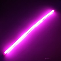 우리파파 실리콘 면발광 LED바 60cm, 핑크, 1개