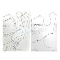 강아지 옷본도안 기본 올인원