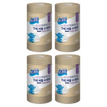 스카트 THE 버블 수세미 와이드 45p, 베이지, 4개