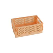 파스텔톤 다용도 폴딩 박스, 오렌지, 1개