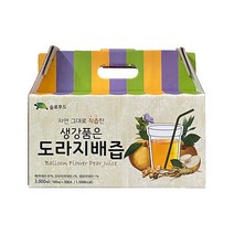슬로푸드 생강품은 도라지 배즙 30p, 3000ml, 1개