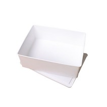 요즘 칸막이 속옷 정리함 민자 + 커버, 화이트, 1개