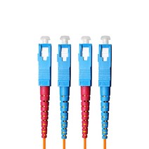 ANYPORT PLUS 광점퍼코드 1Gbps SC-SC 멀티 7m, 혼합색상, 1개