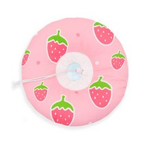 강아지 고양이 양면 넥카라 양면딸기 XL, 130g, 1개