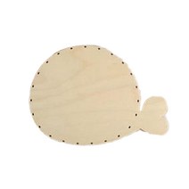 쁘띠마망 자작나무 라탄 합판 고래 4mm