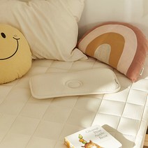 데코뷰 통째로 빨아쓰는 에어메쉬 쿨베개, 아이보리