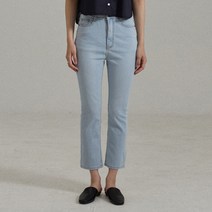 밀리언코르 여성용 커버밴드 슬림 부츠컷 크롭데님 AMBER 9279