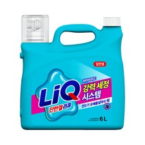 리큐 진한겔 하이브리드 펌프형 일반용 액체세제 본품, 1개, 6L