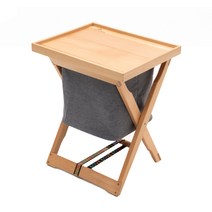 캠핑 접이식 수납 폴딩 테이블, 원목
