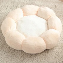 와다다샵 반려동물 꽃침대, 살구