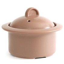 에라토 쿠르보 미니 계란찜 뚝배기 냄비 앰버브라운, 1개, 12cm