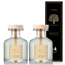 베르도 니치 디퓨저 자동차 방향제 150ml x 2p세트, 시크릿가든, 2개