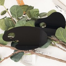 녹스디자인 메이크업 드로잉 믹싱 팔레트 2종 세트, 블랙, 1세트