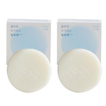 동구밭 유아용 비누 알로에, 100g, 2개