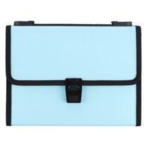 제노윈 a5 영수증 파일가방 세금계산서 거래명세서 파일백, 스카이, 1개