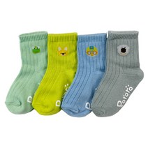 뽀로로 남아용 하우스 양말 4족 세트