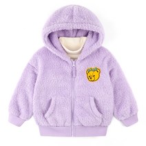 헤이미니 아동용 미니베어 보아 후드점퍼