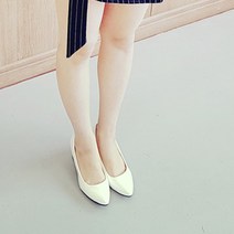 여성용 미들힐 기본 펌프스