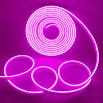 LED 네온 아트 플렉스 줄조명 8mm x 5m 12V, 퍼플