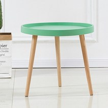 마음이음마켓 북유럽풍 플라스틱 간이 테이블, 그린