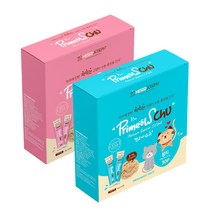 CY요셉트레이딩 고양이 수분 충전용 간식 프리미요 츄 10g x 30p, 참치, 참치 + 연어 혼합맛, 2개