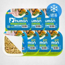 듀먼 강아지 닭가슴살 & 초록입홍합 튼튼관절 화식 용기형 7팩 (냉동), 닭, 100g