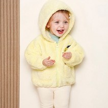 밀크마일 아동용 뉴쿠쿠 뽀글이 후드 점퍼