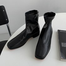 라이즈 스퀘어 삭스 부츠 3cm