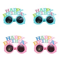 마켓감성 생일 축하 메시지 안경 세트, D, 1세트