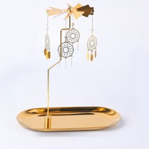 회전 모빌 금장 캔들 인센스스틱 홀더 트레이, 17 드림캐쳐 8호