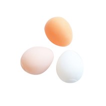 호탱감탱 말랑이 어벤져스 촉감놀이 장난감 3p, 계란 말랑이