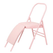 리온 요가 필라테스 전문 접이식 허리지지대 의자 SI163, 핑크