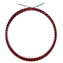 필수전공 양방향 요비선 3선 고급형 빨강 5.4mm x 50m, 1개