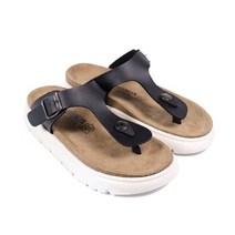 쥬비샵 스트랩 버클 쪼리 슬리퍼 4cm