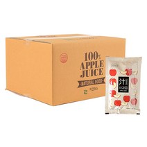 자연365 즙즙 사과즙, 90개, 100ml