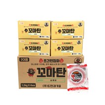 숯깨비 야자숯 꼬마탄 미니 10p, 4개, 1.2kg