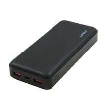 유닉 보조배터리 20000mAh, 블랙, YP24000