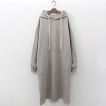아이엠수 바바라 롱 후드 원피스