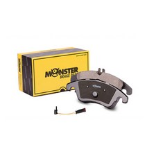 몬스터오토파츠 몬스터 브레이크 뒷 브레이크 패드 + 센서 세트, 벤츠 CLS350 W219, MB1879