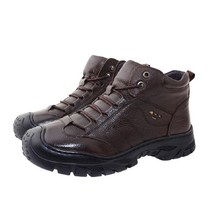 워크센스 남성용 루이네 컴포트 기모 골드 장식 방한화