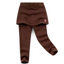 젤리스푼 여아용 Top 잇템 베이직 밍크 기모 스커트 레깅스