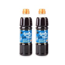 돌순이 해조 홍게 맛간장 소스, 500ml, 2개