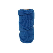 우동실 콘사 통통 우동끈 17컬러, 03 딥스카이블루, 45m, 1개