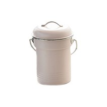 슈나츠 스테인레스 코팅 음식물 쓰레기통 3L, 핑크