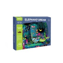 mideer 동물 퍼즐 코끼리, 1개, 280피스