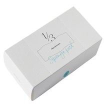 데이퍼센트 1/3 스펀지 패드, 1개, 80개입